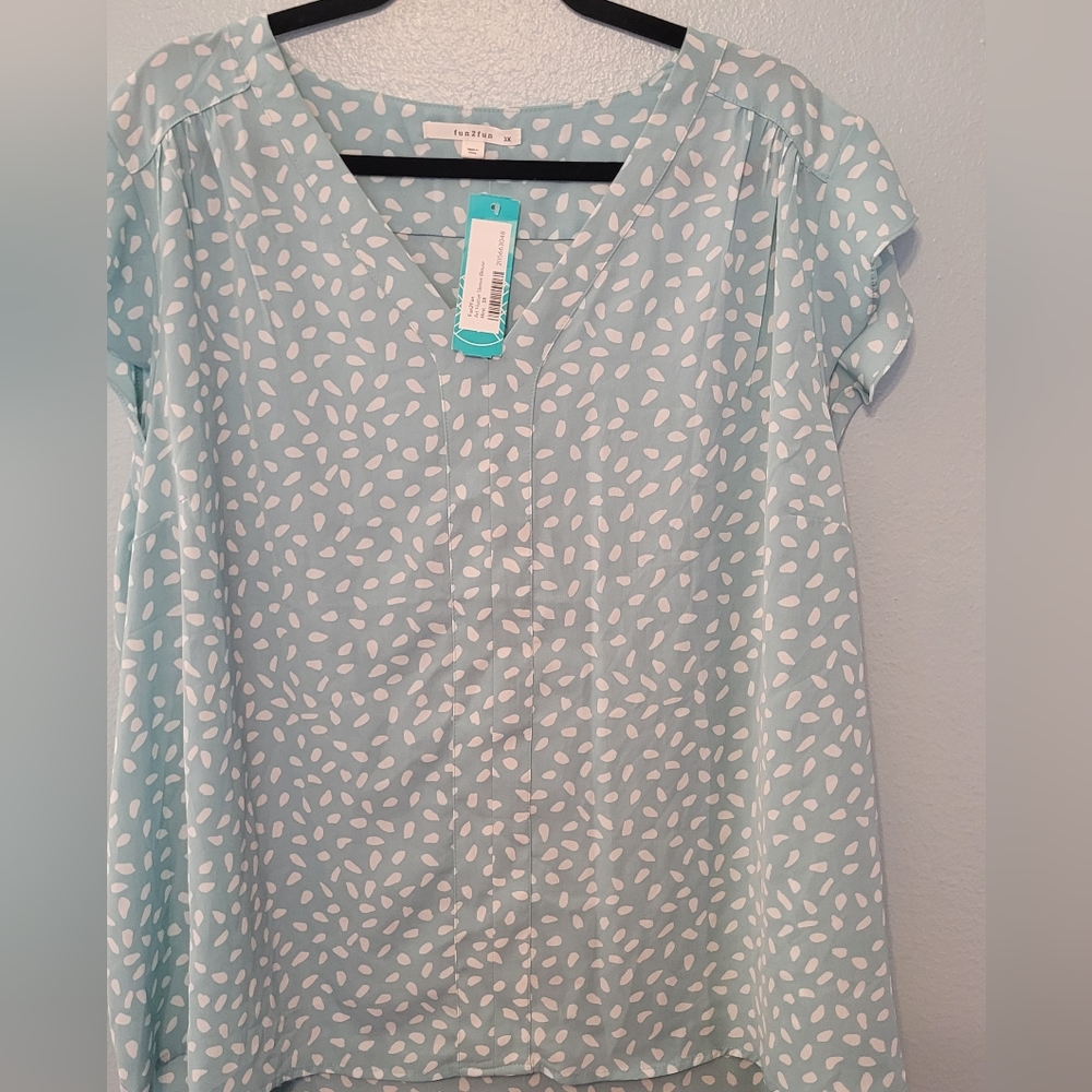 Plus Size Dress Blouse